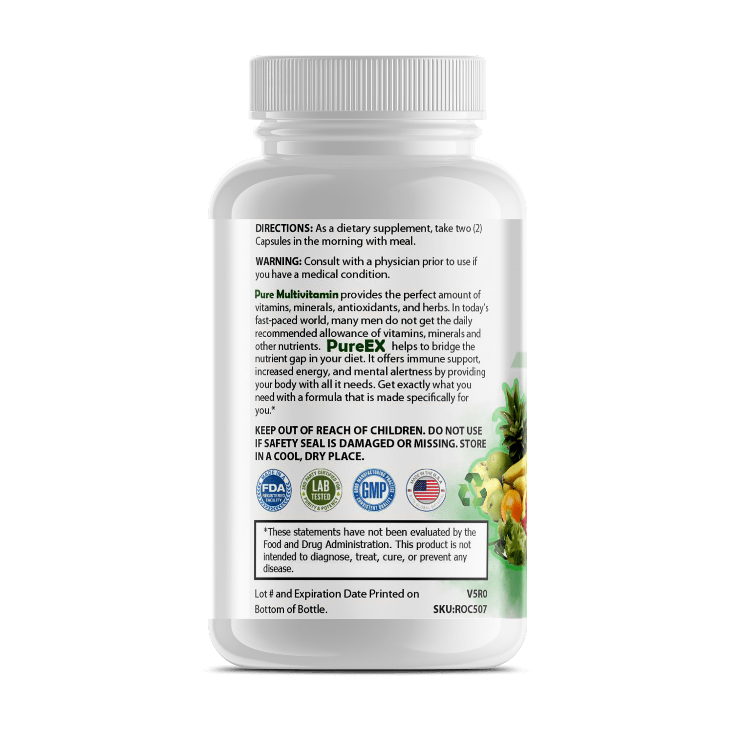 Pure Multivitamins – Mens Supplements Pure Multivitamins - Mens Supplements