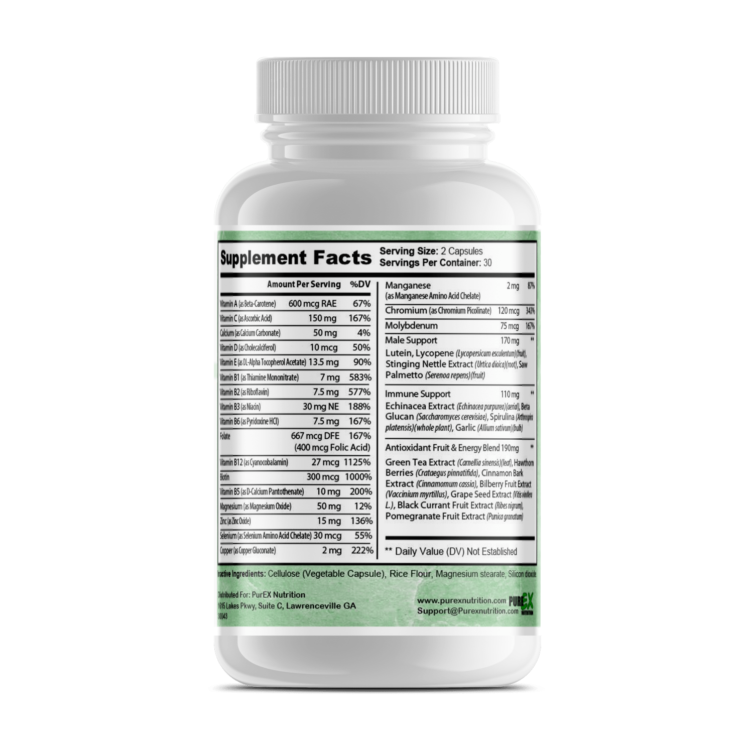 Pure Multivitamins – Mens Supplements Pure Multivitamins - Mens Supplements