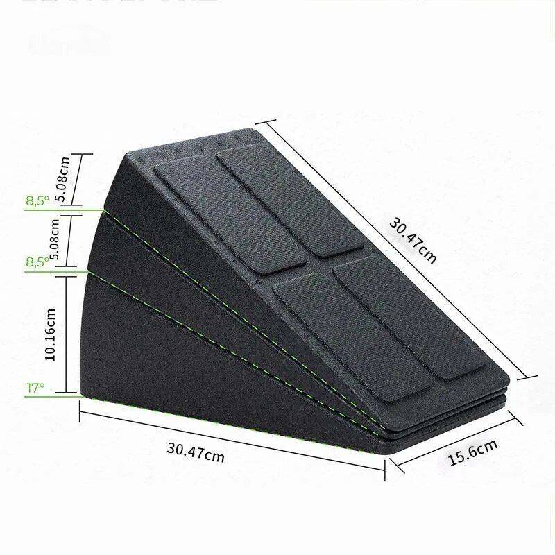 3pcs/Set Yoga Bricks Squat Wedge Blocks Sports and Fitness Yoga Color : Black|Black Blue|Gray 3pcs/Set Yoga Bricks Squat Wedge Blocks Sports and Fitness Yoga Color : Black|Black Blue|Gray