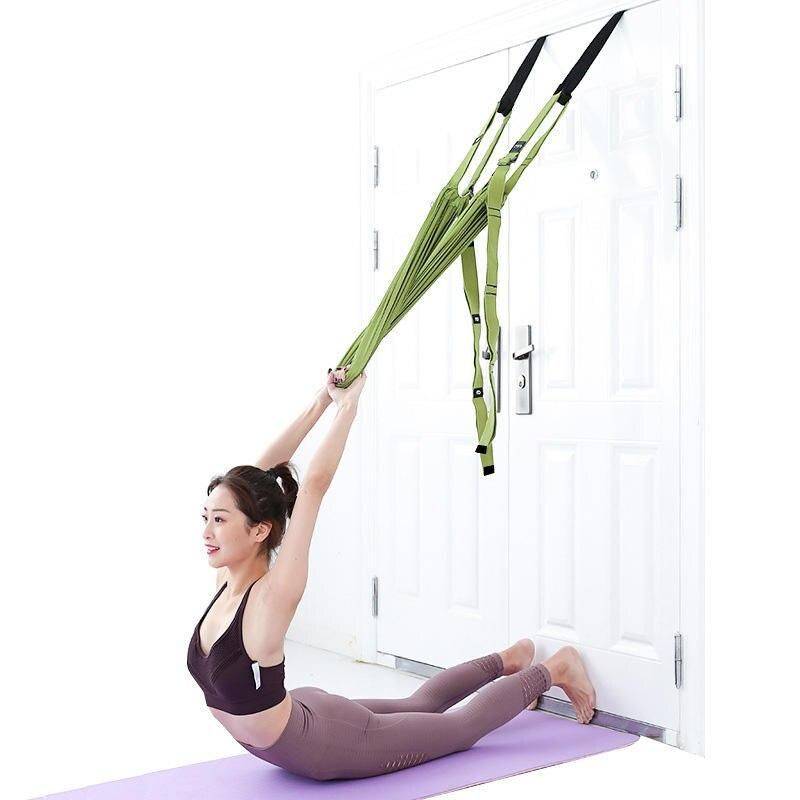 Adjustable Aerial Yoga Stretching Strap Hammock Swing Sports and Fitness Yoga Color : Green|Pink|Purple Adjustable Aerial Yoga Stretching Strap Hammock Swing Sports and Fitness Yoga Color : Green|Pink|Purple