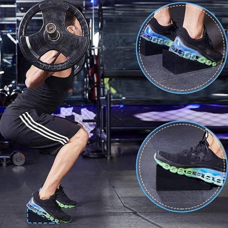 Adjustable Yoga Mat and Squat Ramp Set Sports and Fitness Yoga Color : Black Adjustable Yoga Mat and Squat Ramp Set Sports and Fitness Yoga Color : Black