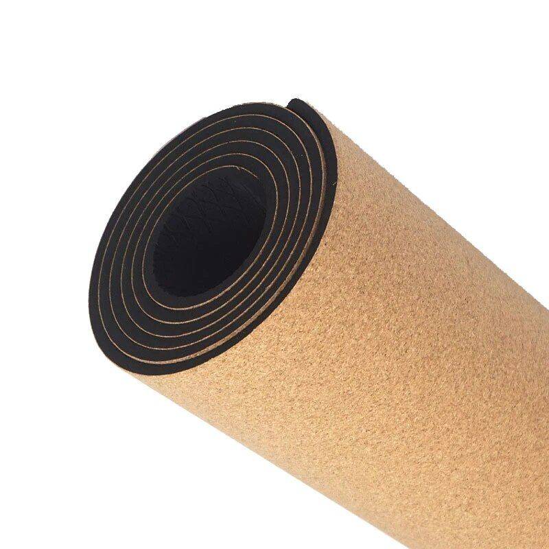 Eco-Friendly Cork & TPE Non-Slip Yoga Mat – Perfect for Pilates and Gymnastics, 6mm Thickness, 72″x24″ Sports and Fitness Yoga Color : as picture|as picture|as picture|as picture|as picture Eco-Friendly Cork & TPE Non-Slip Yoga Mat - Perfect for Pilates and Gymnastics, 6mm Thickness, 72
