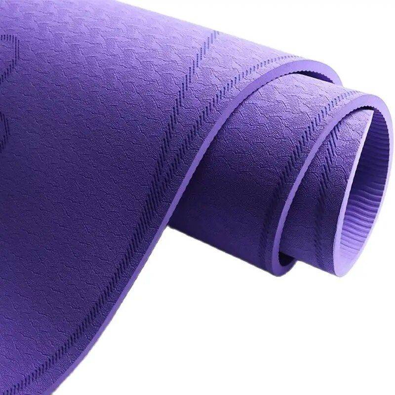 Eco-Friendly Dual-Pattern Anti-Skid Yoga and Skipping Mat – 6mm Thick Sports and Fitness Yoga Color : Blue|Purple Eco-Friendly Dual-Pattern Anti-Skid Yoga and Skipping Mat - 6mm Thick Sports and Fitness Yoga Color : Blue|Purple