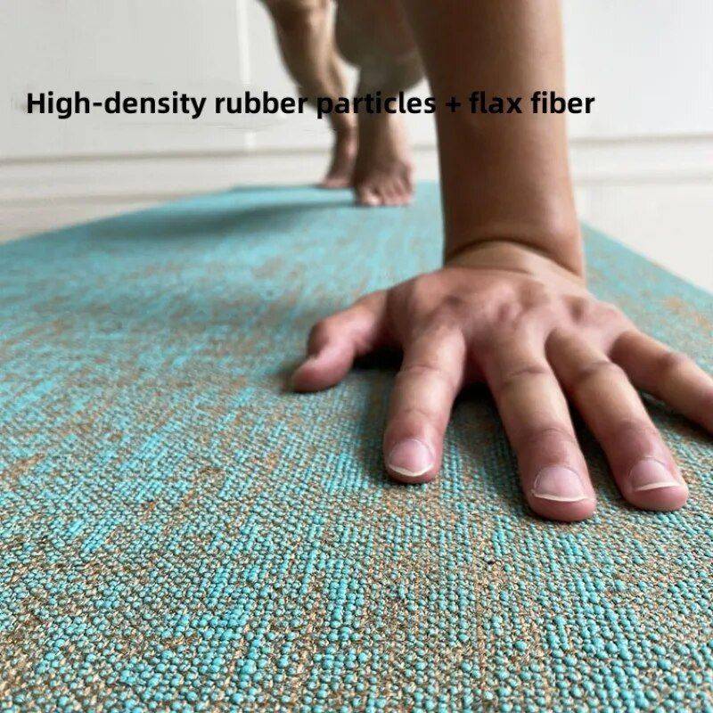 Eco-Friendly Natural Jute Yoga Mat 183x61x0.5cm – Non-Slip, Durable Fitness Mat Sports and Fitness Yoga Design : A|B|C|D|E|F|G Eco-Friendly Natural Jute Yoga Mat 183x61x0.5cm - Non-Slip, Durable Fitness Mat Sports and Fitness Yoga Design : A|B|C|D|E|F|G