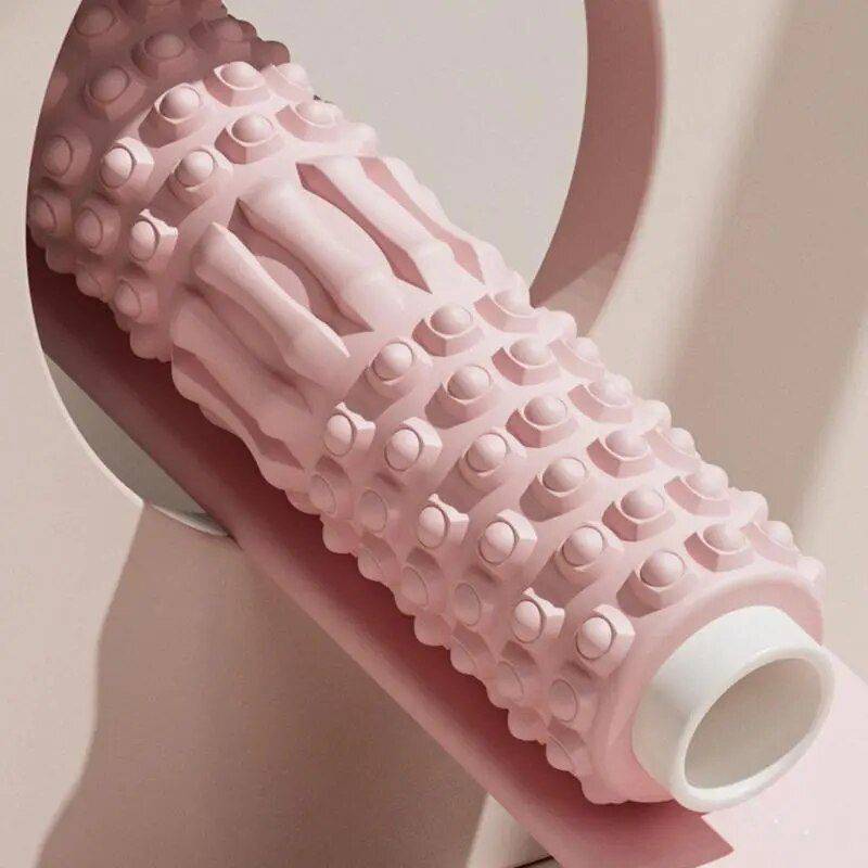 Gym Fitness Yoga Foam Roller Sports and Fitness Yoga Color : Pink |White Gym Fitness Yoga Foam Roller Sports and Fitness Yoga Color : Pink |White
