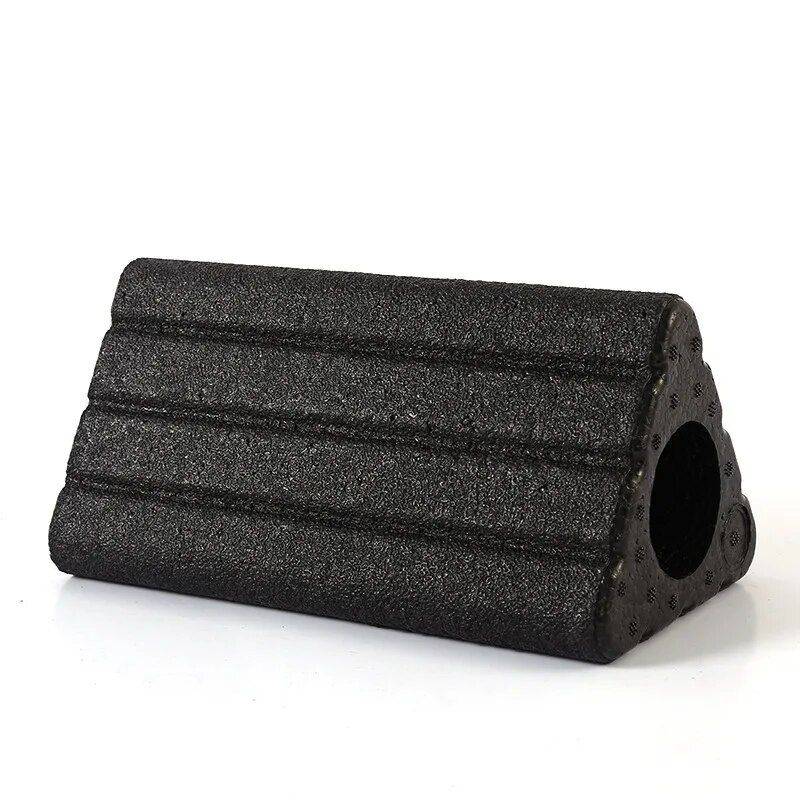 High-Density Triangular Hollow Yoga Blocks EPP Foam Roller Sports and Fitness Yoga Color : Gray|Black High-Density Triangular Hollow Yoga Blocks EPP Foam Roller Sports and Fitness Yoga Color : Gray|Black