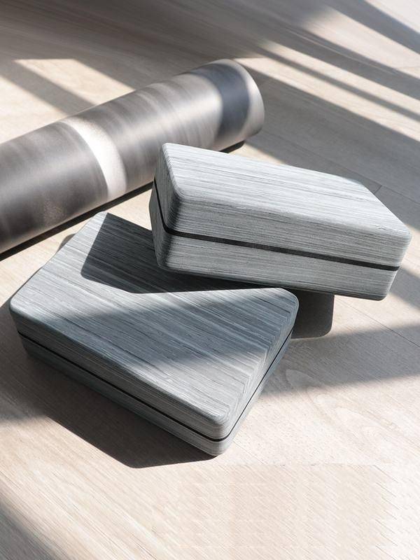 High Density Yoga Block & Foam Roller Set Sports and Fitness Yoga Color : Gray High Density Yoga Block & Foam Roller Set Sports and Fitness Yoga Color : Gray