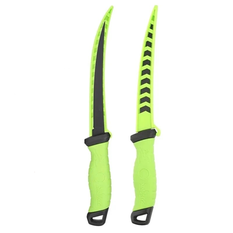 Multi-Purpose Stainless Steel Fishing Fillet Knife Set with Sheath and Teflon Coating Camping & Hiking Fishing Model : 5INCH|6INCH|7INCH|9INCH Multi-Purpose Stainless Steel Fishing Fillet Knife Set with Sheath and Teflon Coating Camping & Hiking Fishing Model : 5INCH|6INCH|7INCH|9INCH