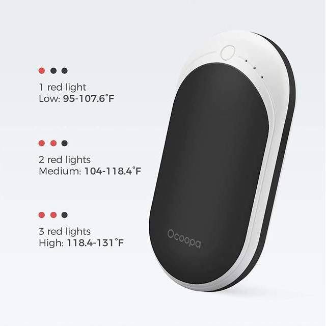 Portable Rechargeable Hand Warmer Outdoor Equipment Outdoor Fun Color : Black|Pink|Blue|Orange Portable Rechargeable Hand Warmer Outdoor Equipment Outdoor Fun Color : Black|Pink|Blue|Orange