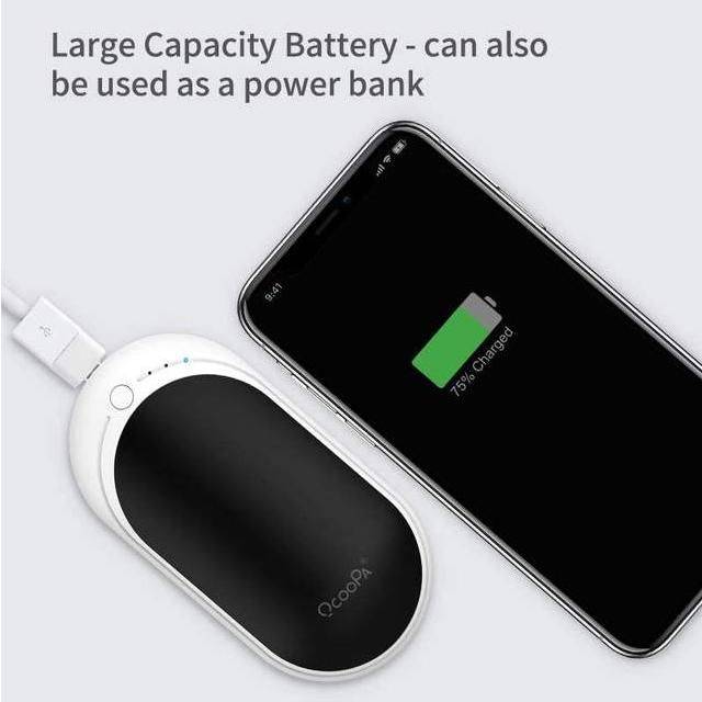 Portable Rechargeable Hand Warmer Outdoor Equipment Outdoor Fun Color : Black|Pink|Blue|Orange Portable Rechargeable Hand Warmer Outdoor Equipment Outdoor Fun Color : Black|Pink|Blue|Orange