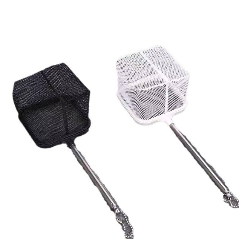 Stainless Steel Multi-Functional 3D Retractable Aquarium Net – Black/White Camping & Hiking Fishing Model : Black-without sucker|Black-with sucker|White-without sucker|White-with sucker Stainless Steel Multi-Functional 3D Retractable Aquarium Net - Black/White Camping & Hiking Fishing Model : Black-without sucker|Black-with sucker|White-without sucker|White-with sucker